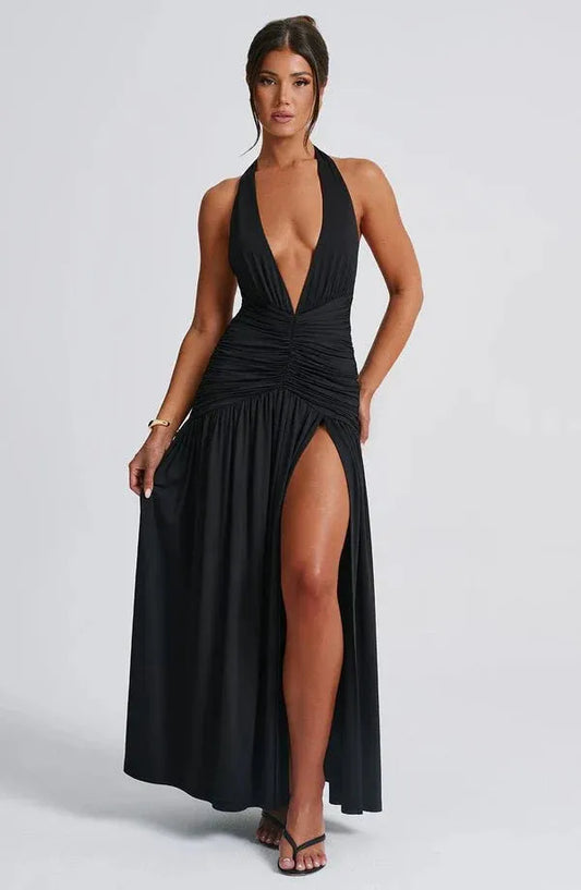 Luana | Vestido drapeado