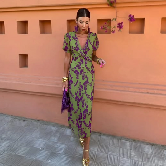 Andrea | Vestido cruzado