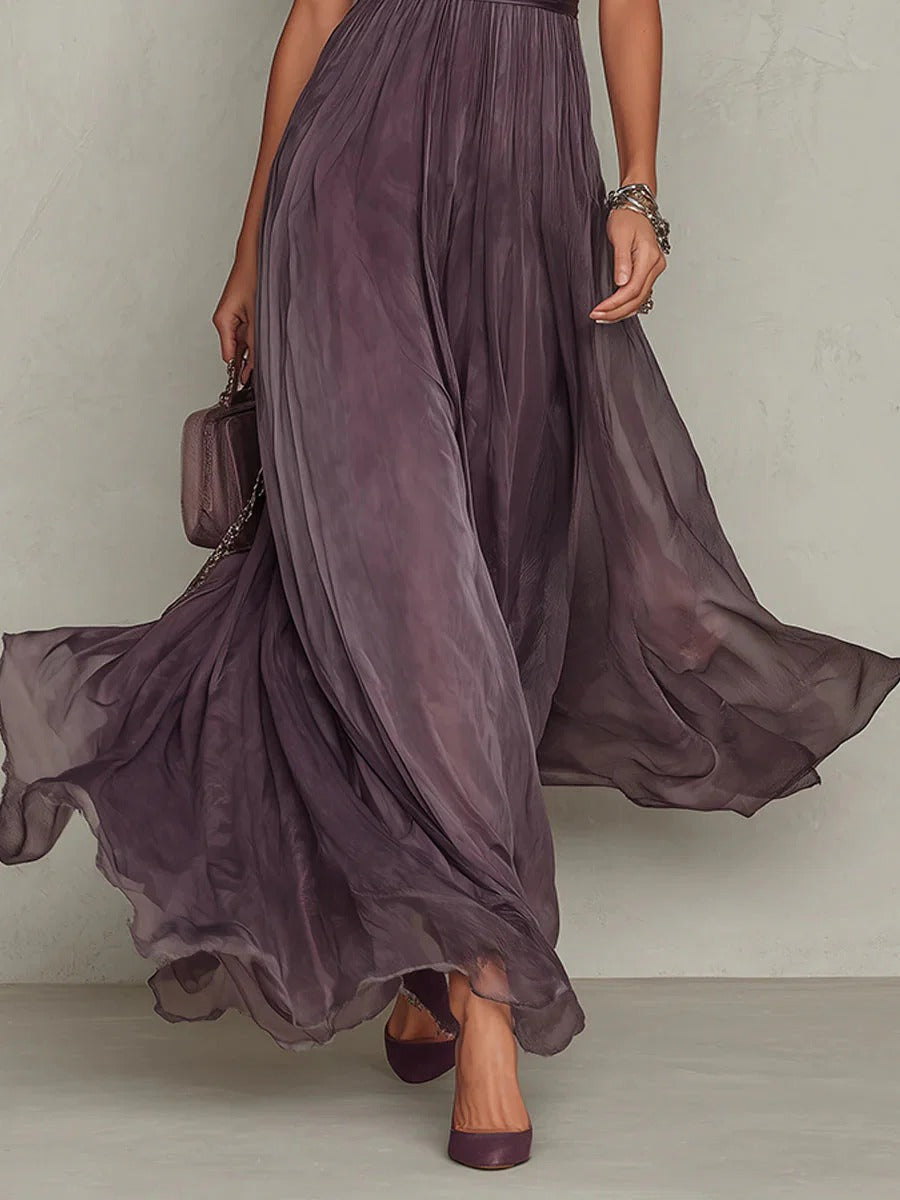 Flavia | Vestido fluido de encaje