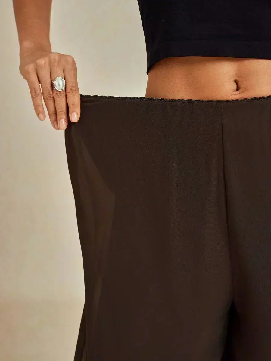 Pantalón Carla | chiffon fluido