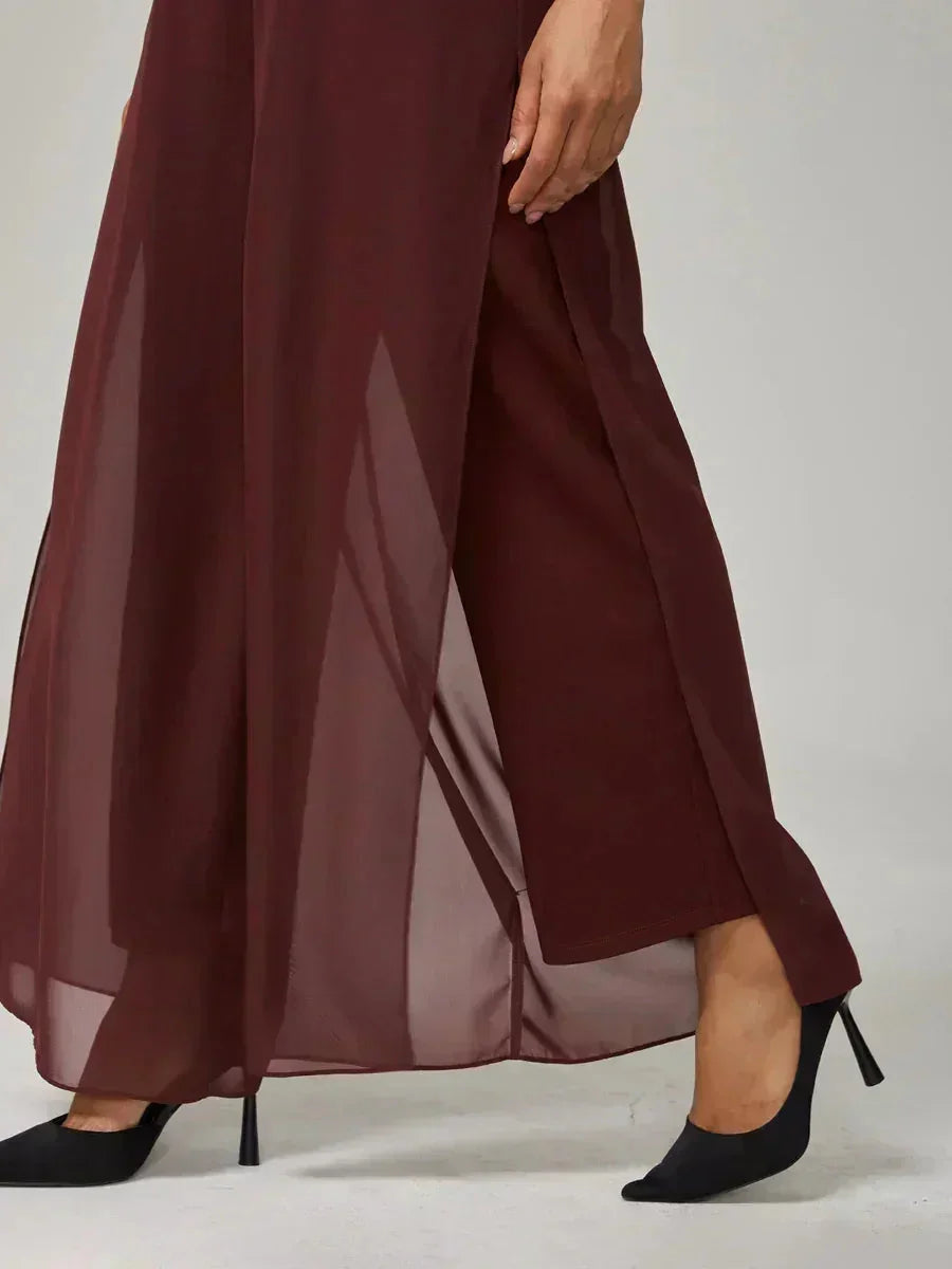 Pantalón Carla | chiffon fluido