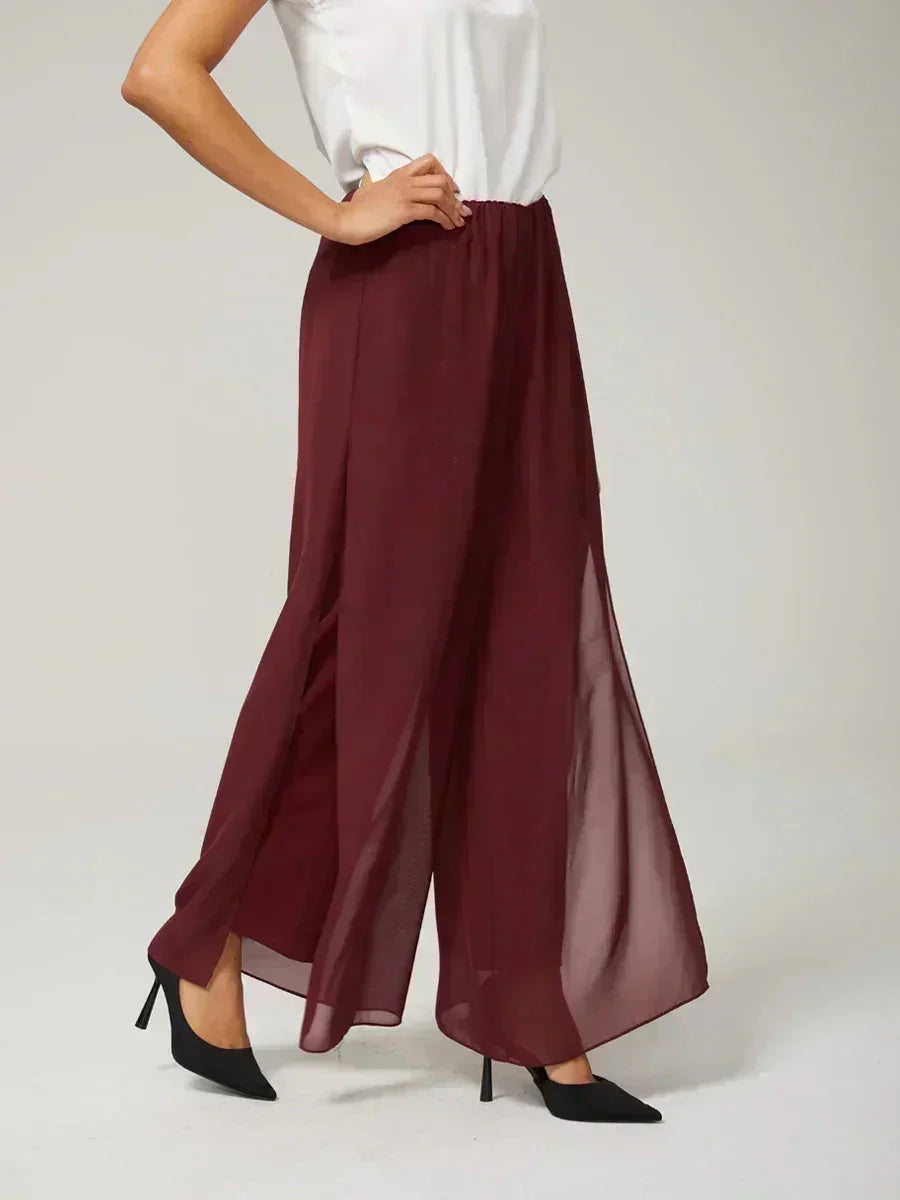 Pantalón Carla | chiffon fluido