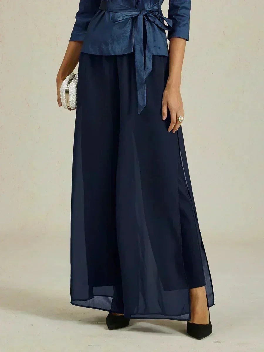 Pantalón Carla | chiffon fluido