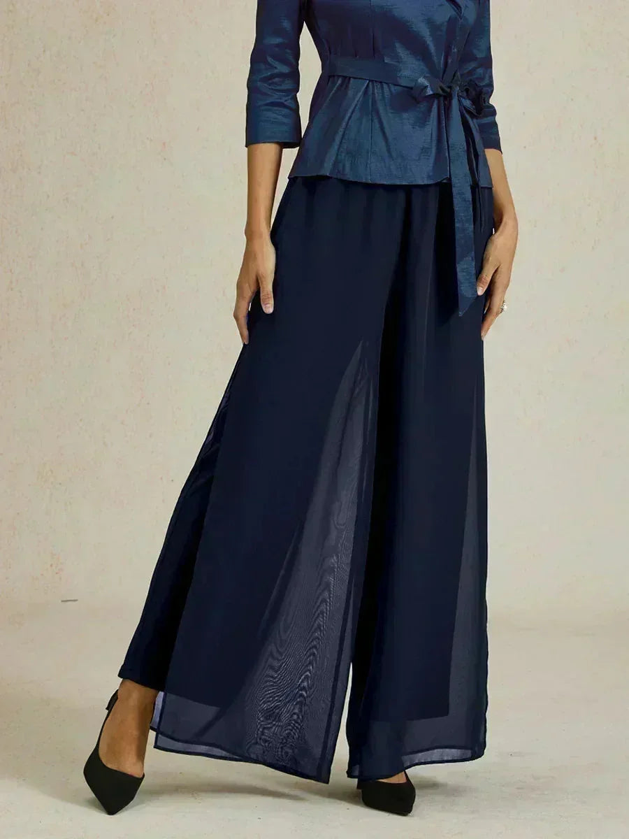 Pantalón Carla | chiffon fluido