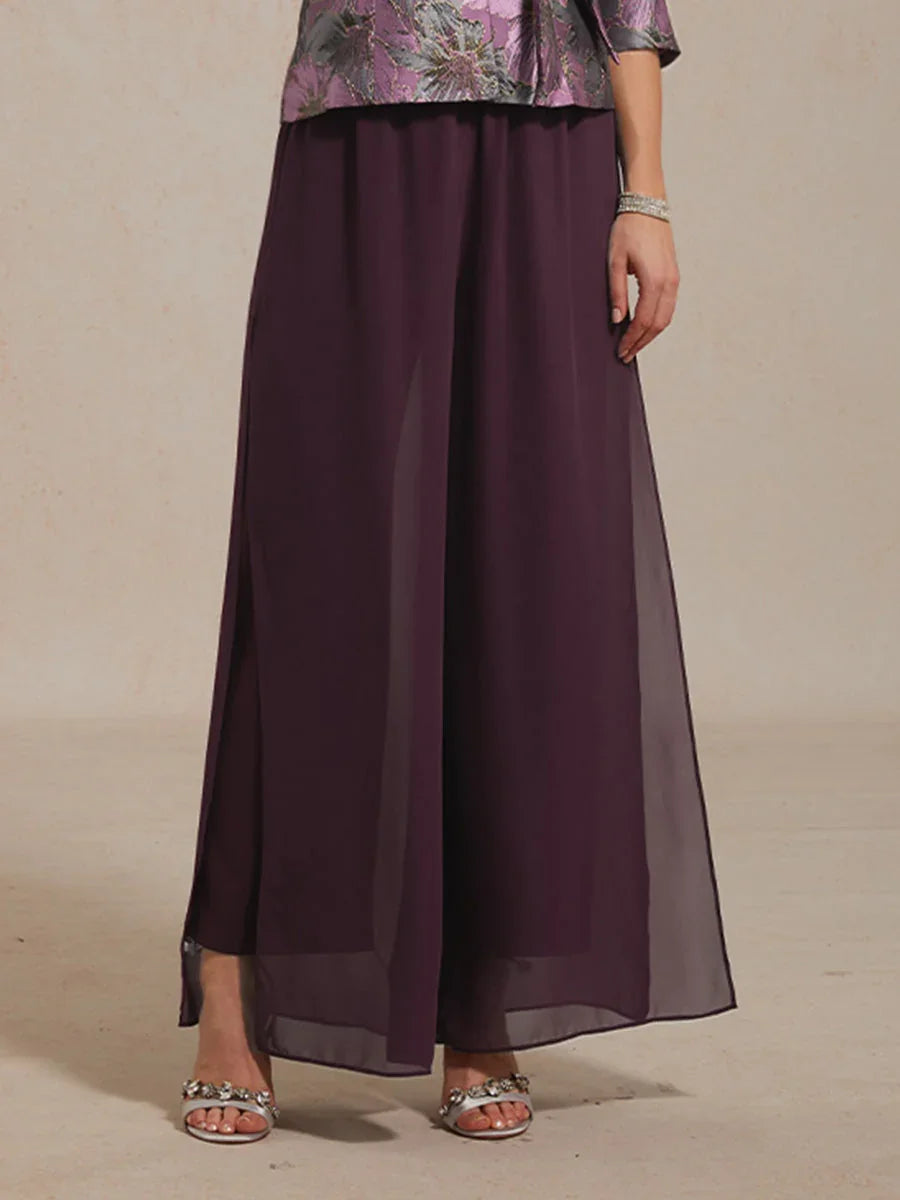Pantalón Carla | chiffon fluido