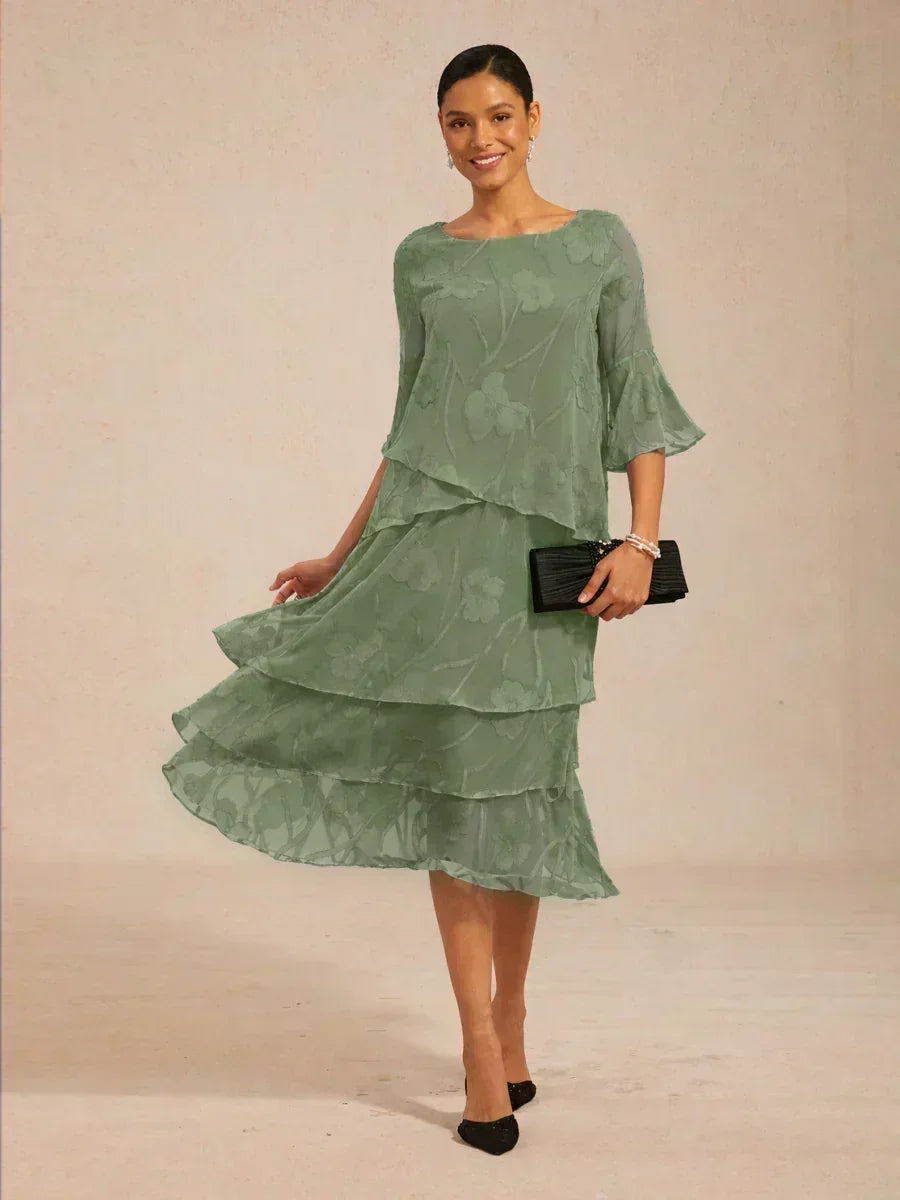 Falda Monaco | floral en chiffon