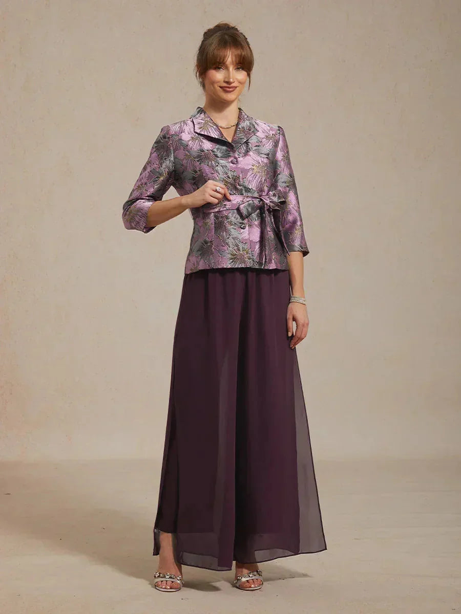Pantalón Carla | chiffon fluido
