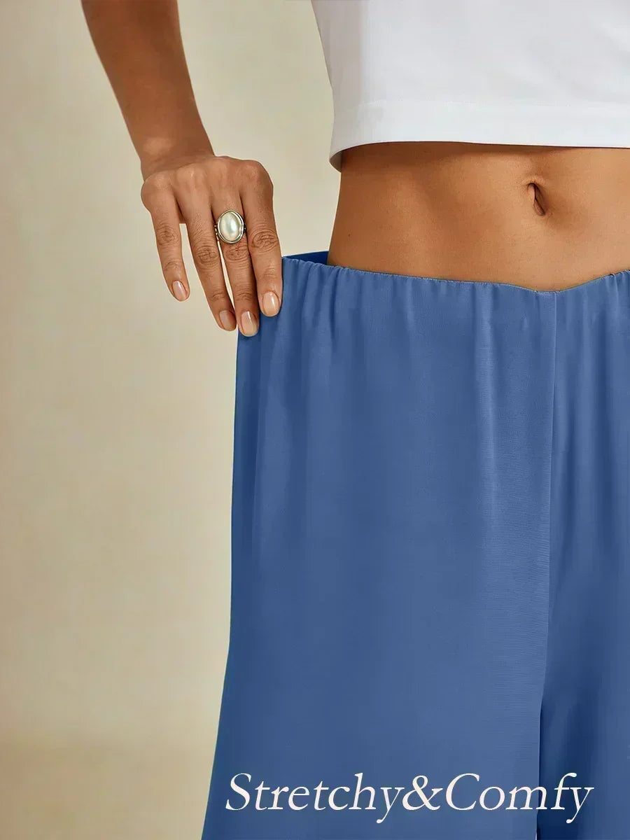 Pantalón Carla | chiffon fluido
