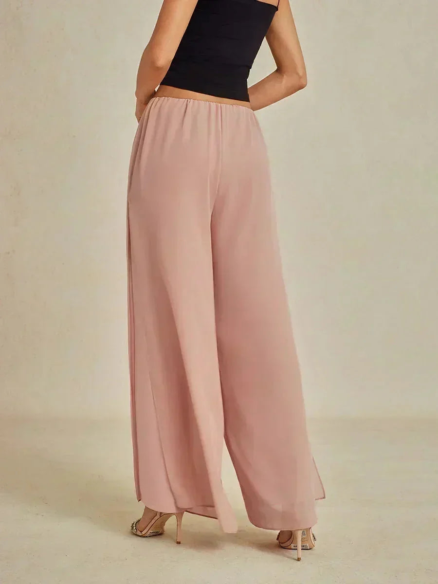 Pantalón Carla | chiffon fluido