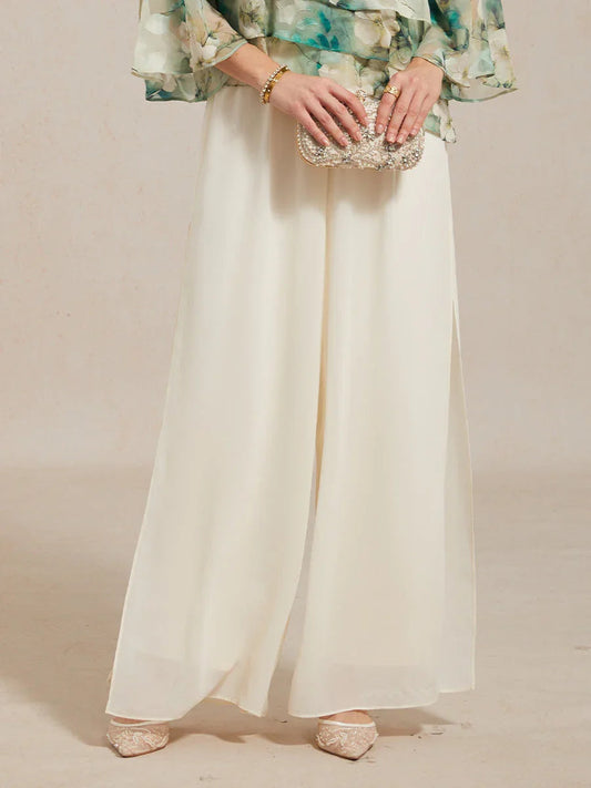 Pantalón Carla | chiffon fluido