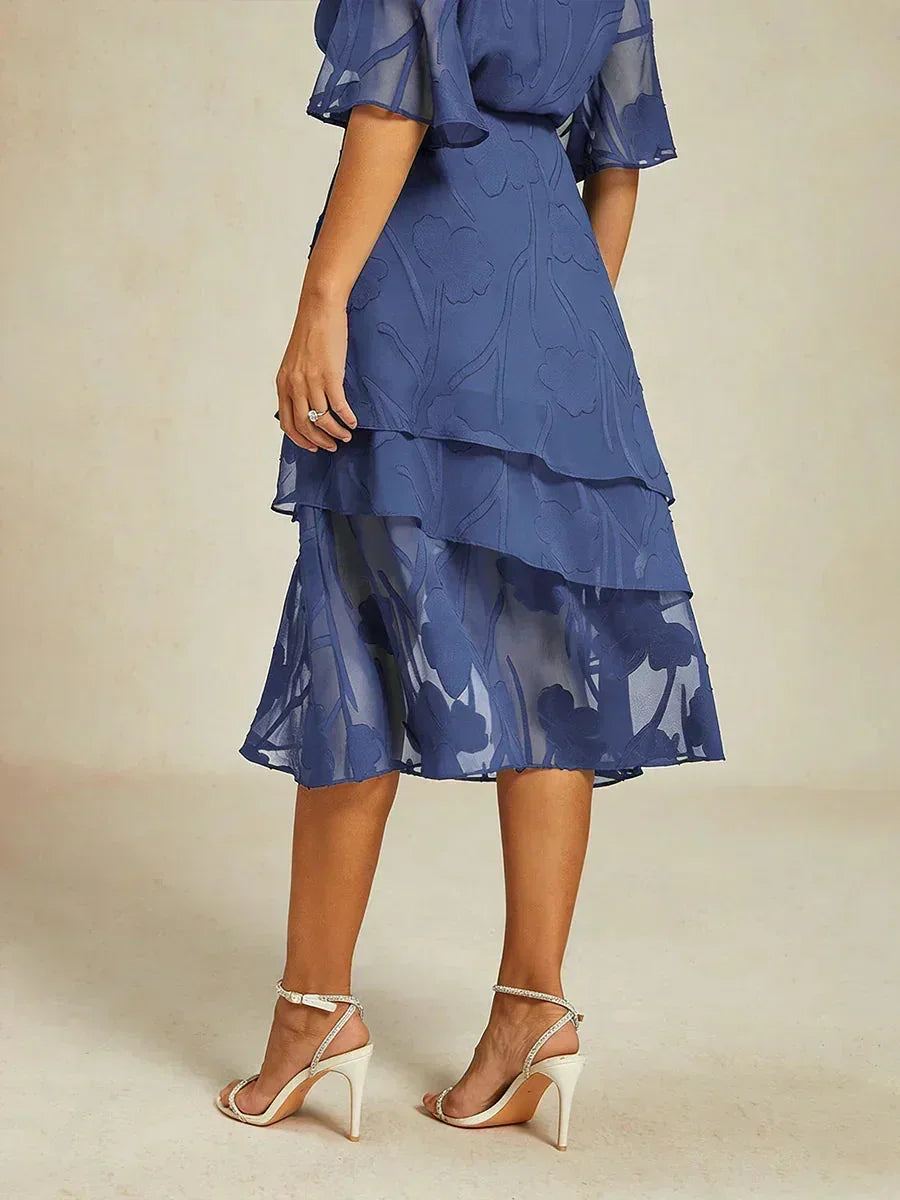 Falda Monaco | floral en chiffon