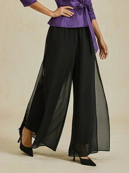 Pantalón Carla | chiffon fluido