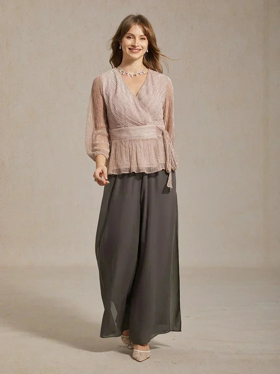 Pantalón Carla | chiffon fluido