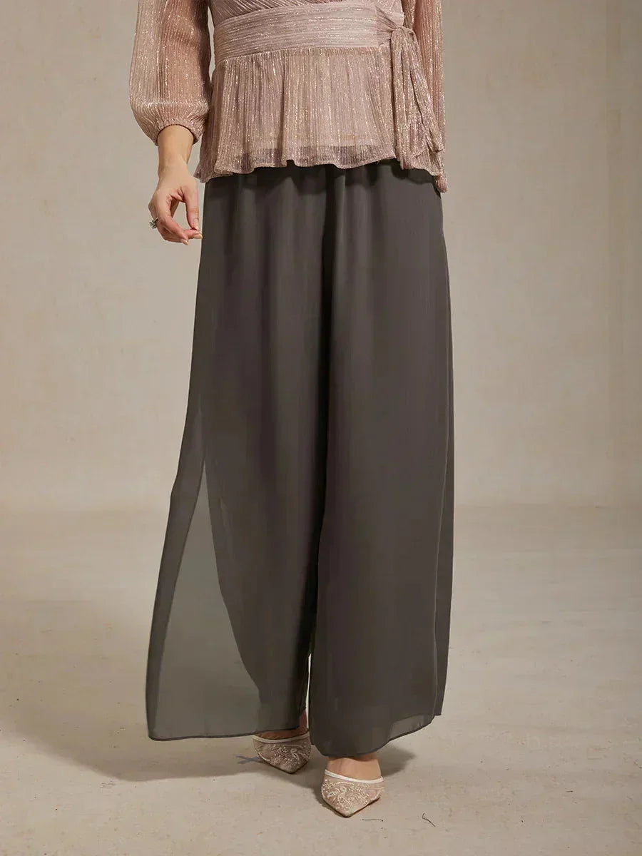 Pantalón Carla | chiffon fluido