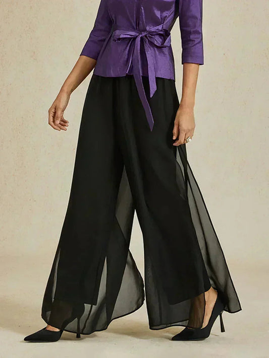 Pantalón Carla | chiffon fluido