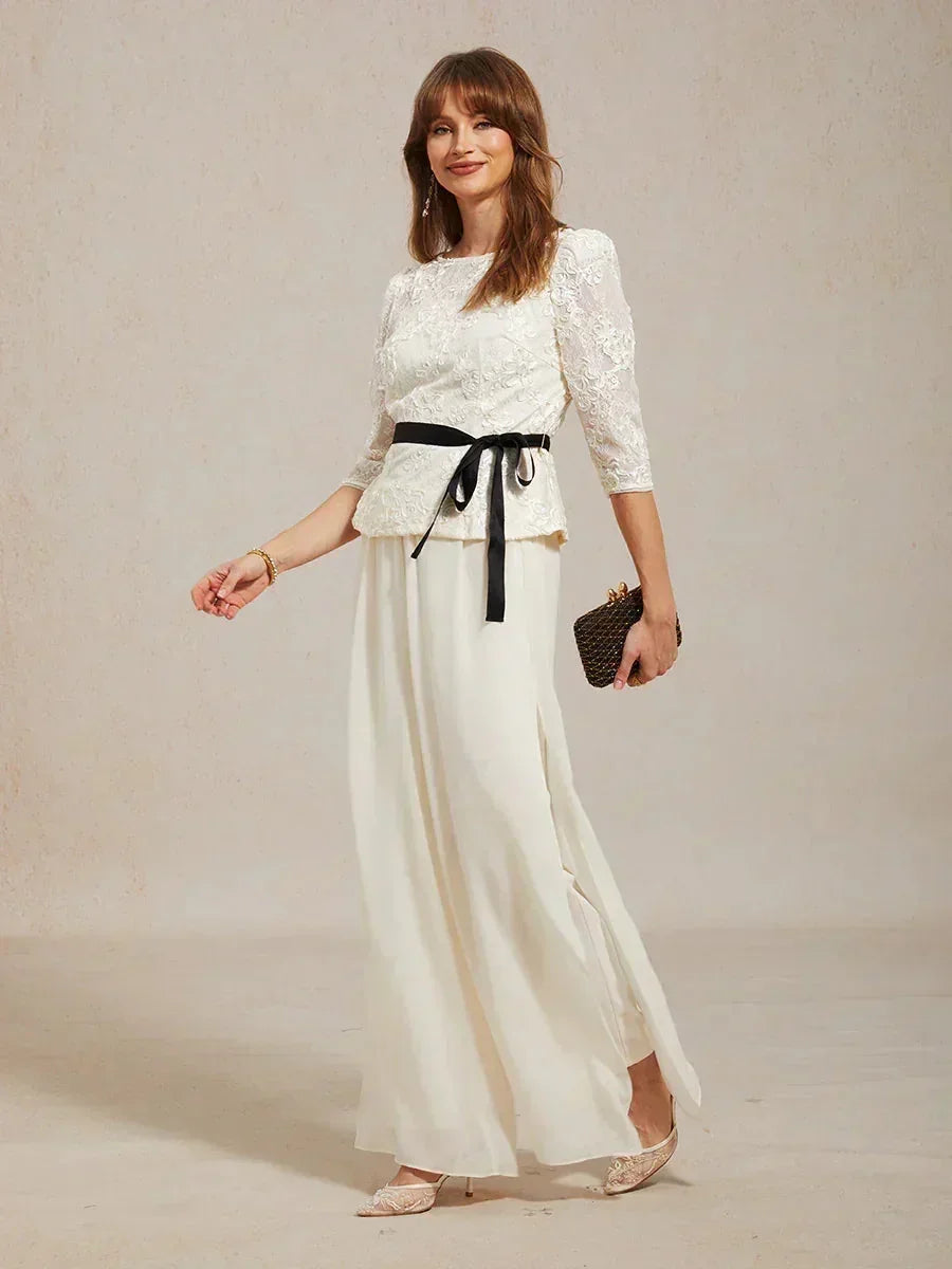 Pantalón Carla | chiffon fluido