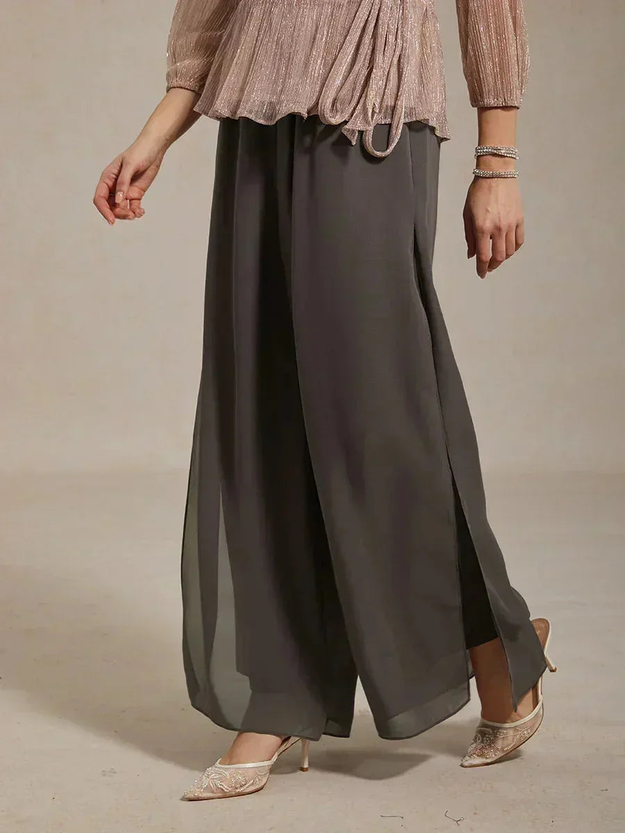 Pantalón Carla | chiffon fluido