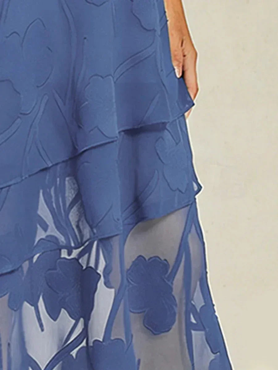 Falda Monaco | floral en chiffon
