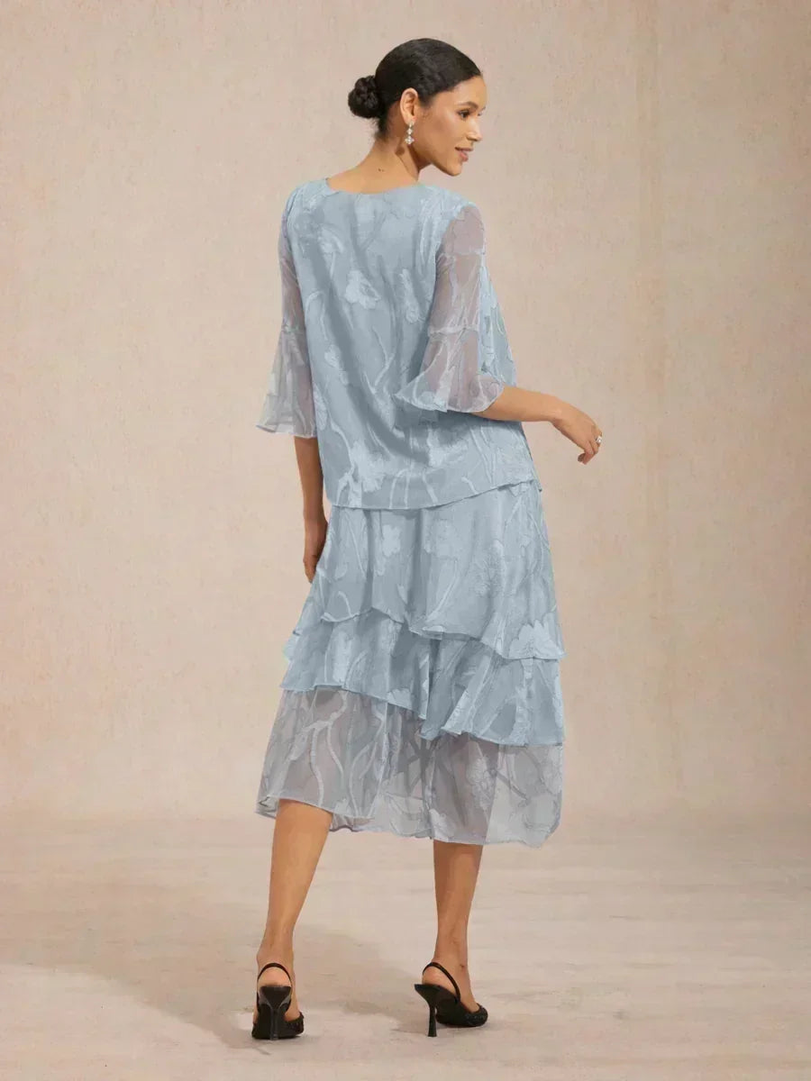 Falda Monaco | floral en chiffon