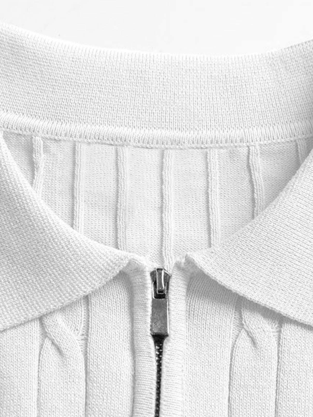 Valerio | Polo jacquard y pantalón tapered