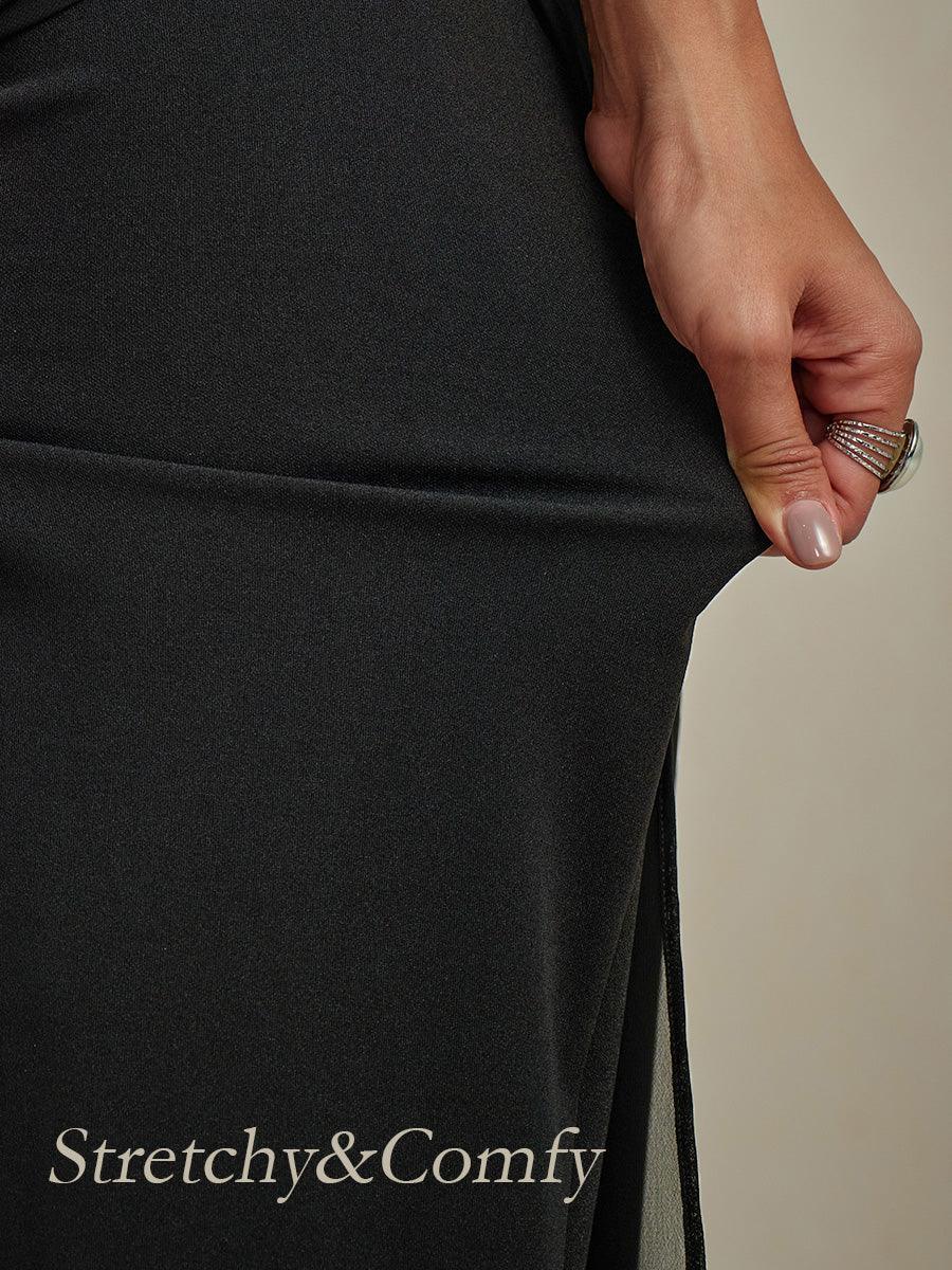 Pantalón Carla | chiffon fluido