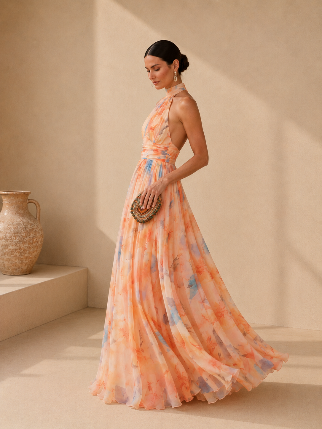 Esther | Vestido cuello halter