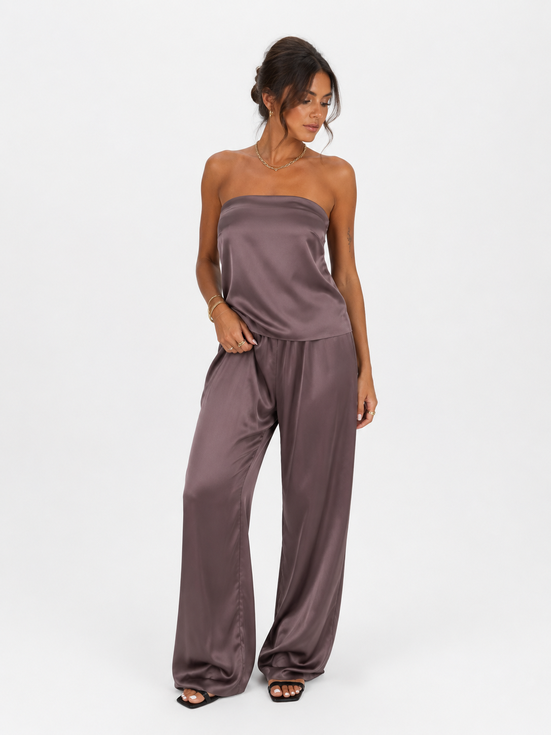 Savelle | Conjunto satinado