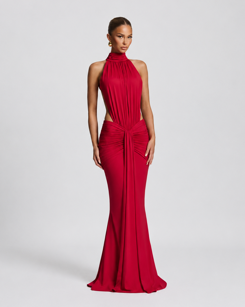 Nayara | Vestido espalda descubierta