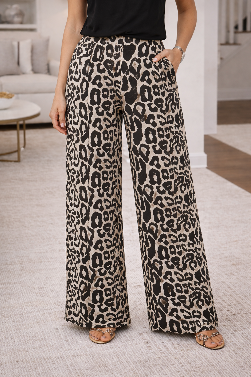 Jeans Maldo | leopardo claro