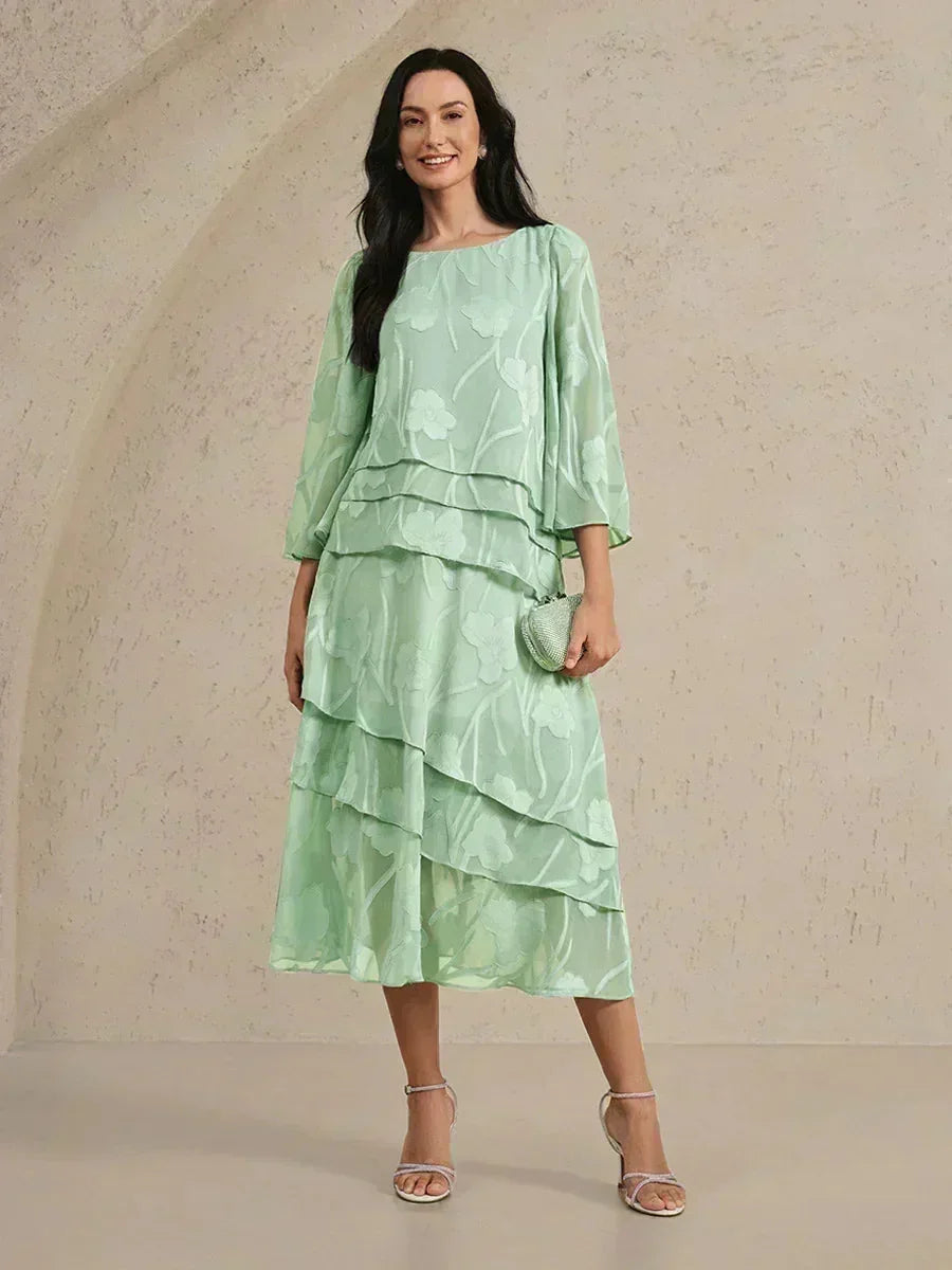 Falda Monaco | floral en chiffon