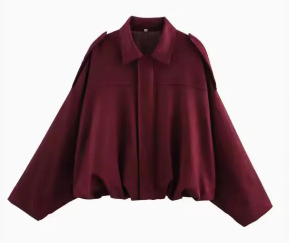 Alma | Chaqueta ante oversize