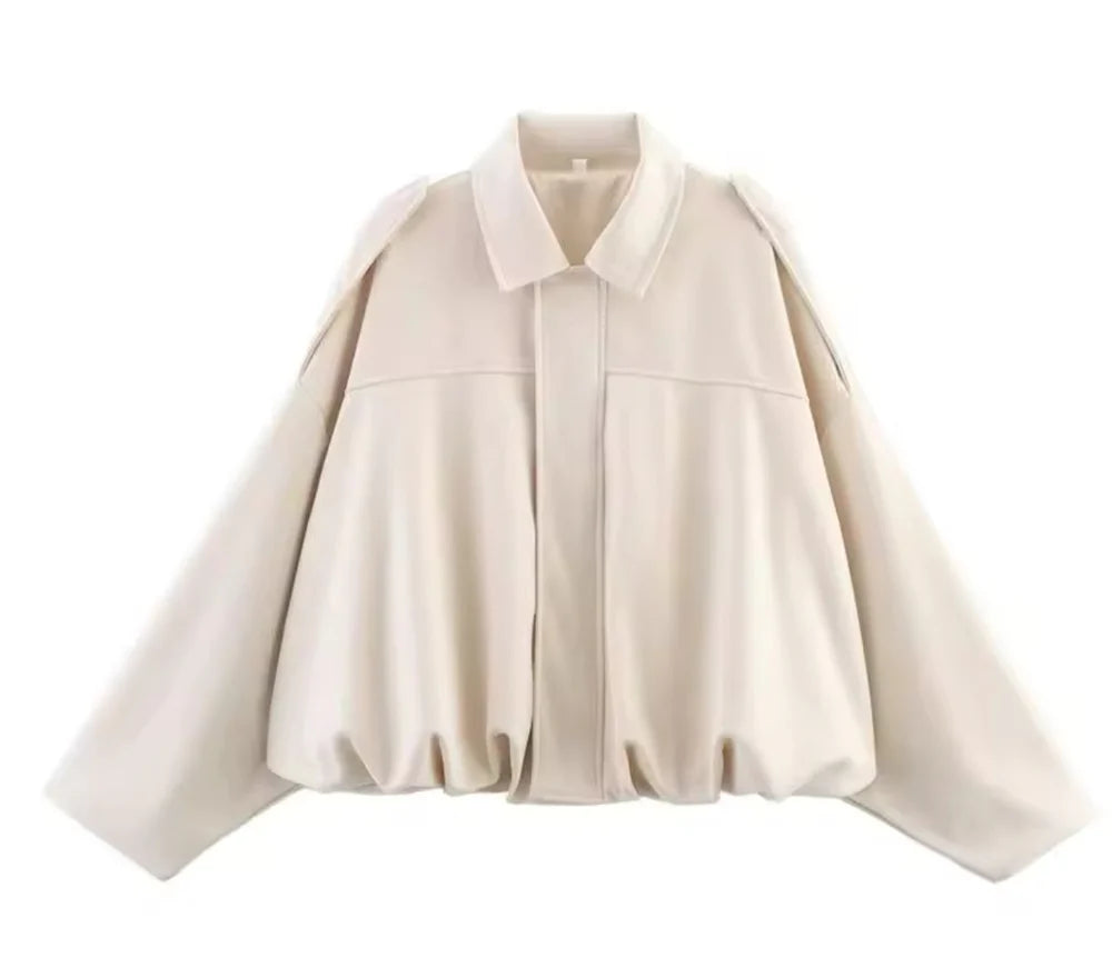 Alma | Chaqueta ante oversize