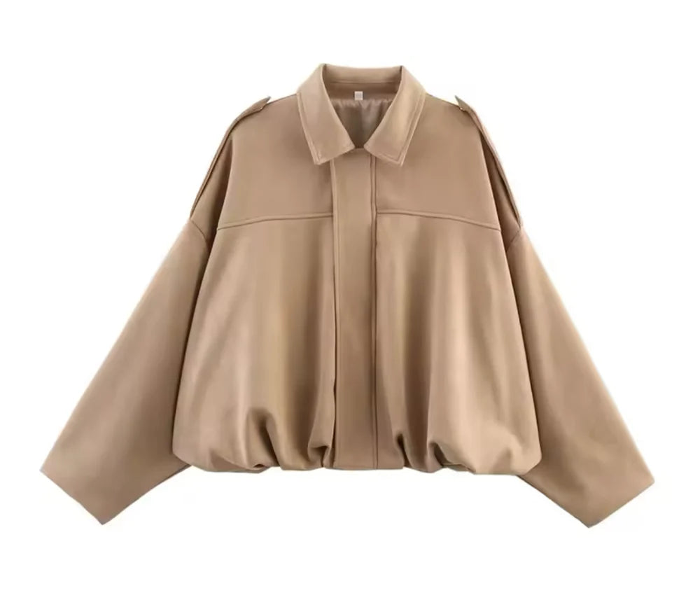 Alma | Chaqueta ante oversize