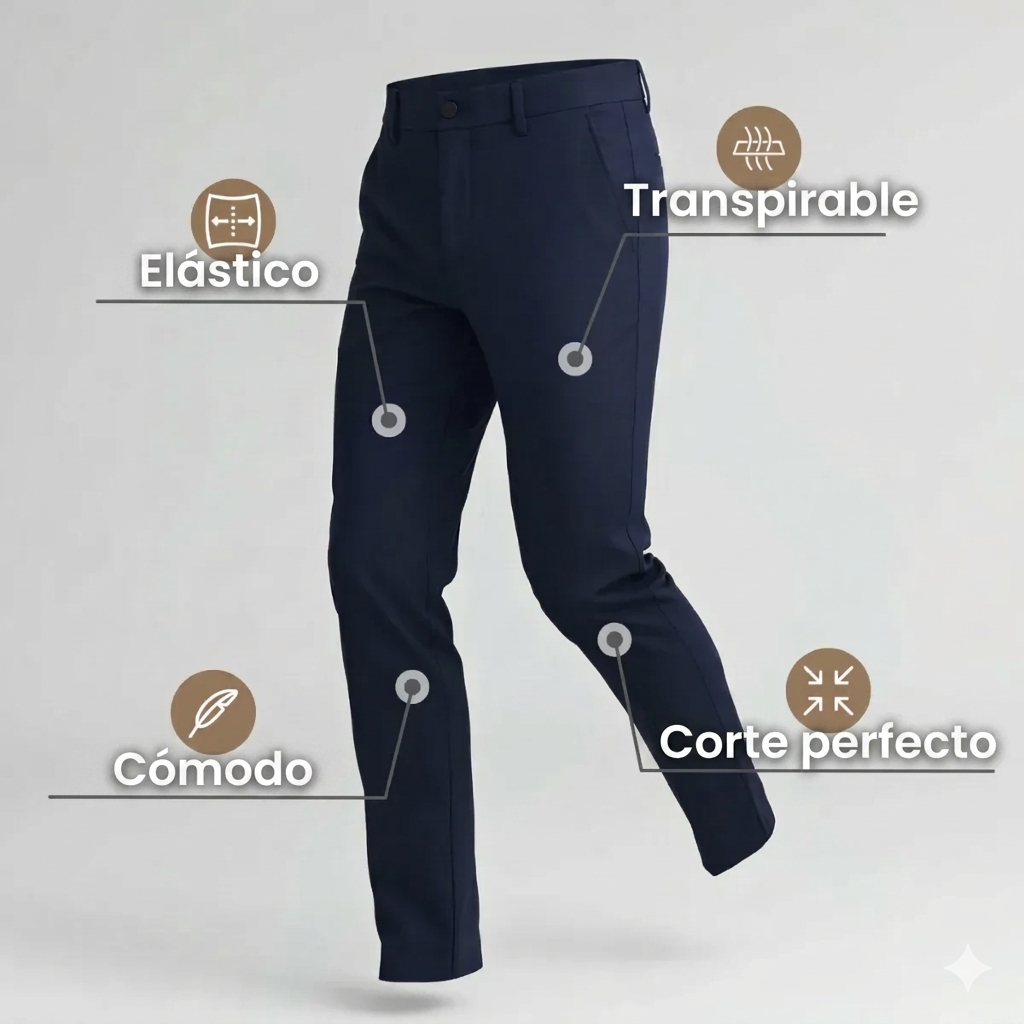 Diego | Pantalón slim fit