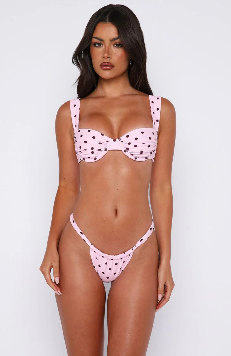 Bianca | Conjunto bikini lunares