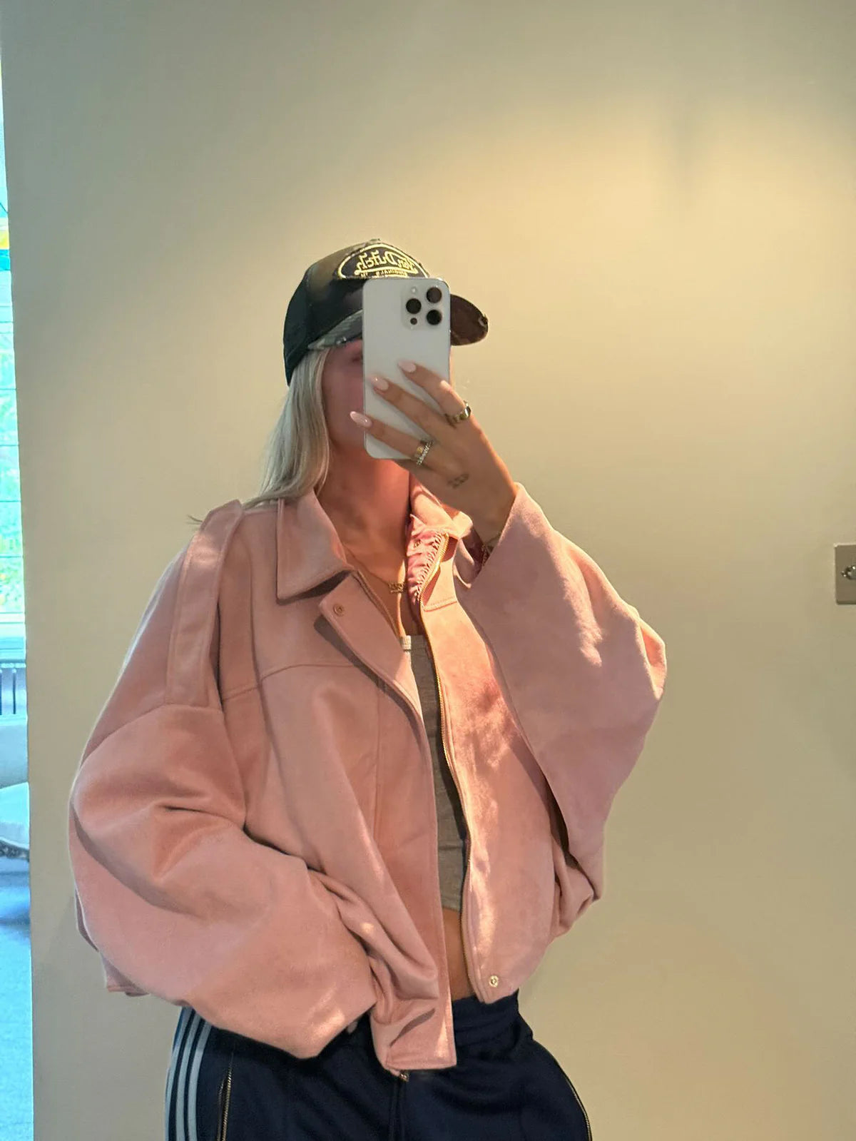 Alma | Chaqueta ante oversize