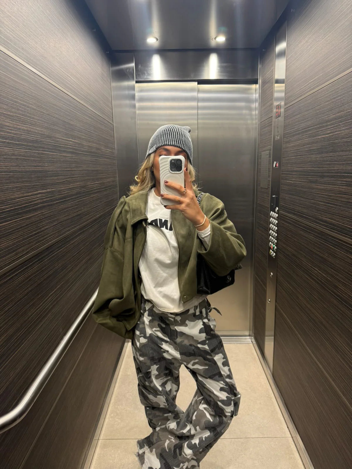 Alma | Chaqueta ante oversize