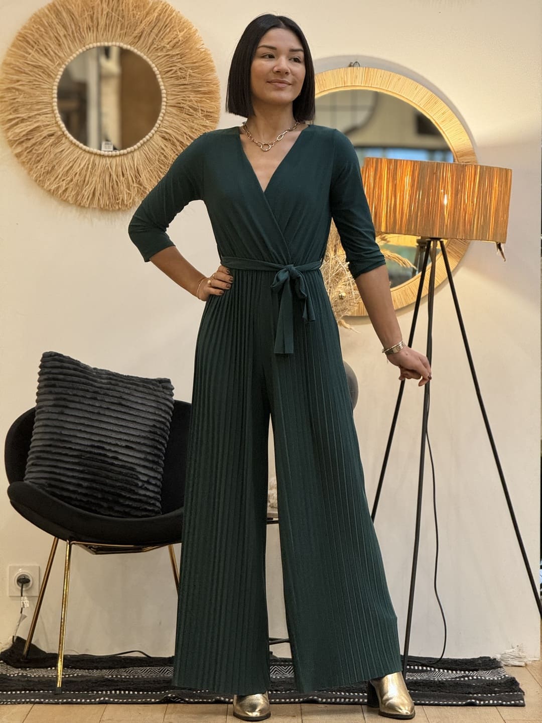 Mono Stella | plisado elegante