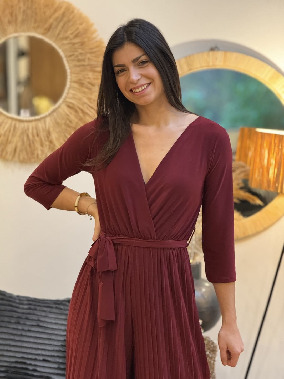 Mono Stella | plisado elegante