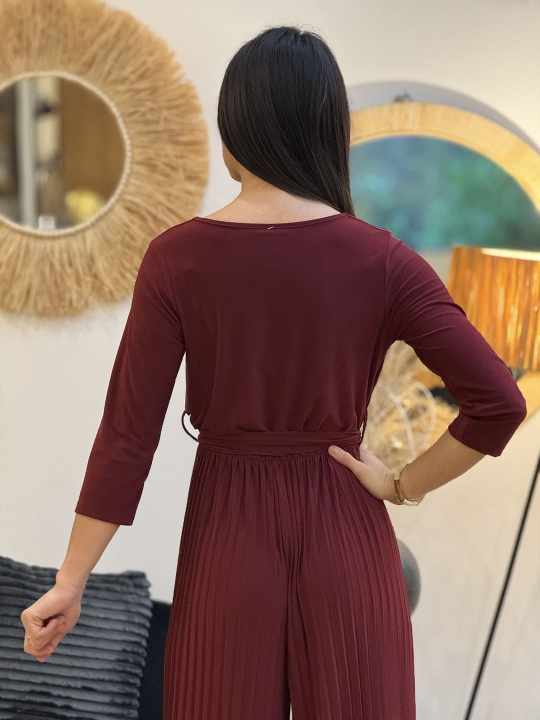 Mono Stella | plisado elegante
