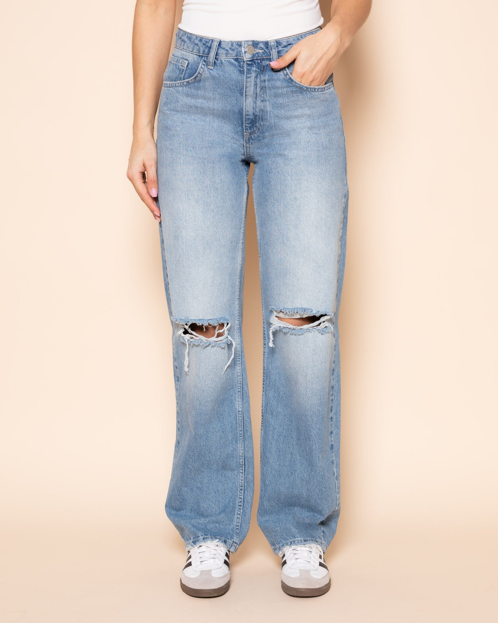 Jeans Pitres | straight ripped