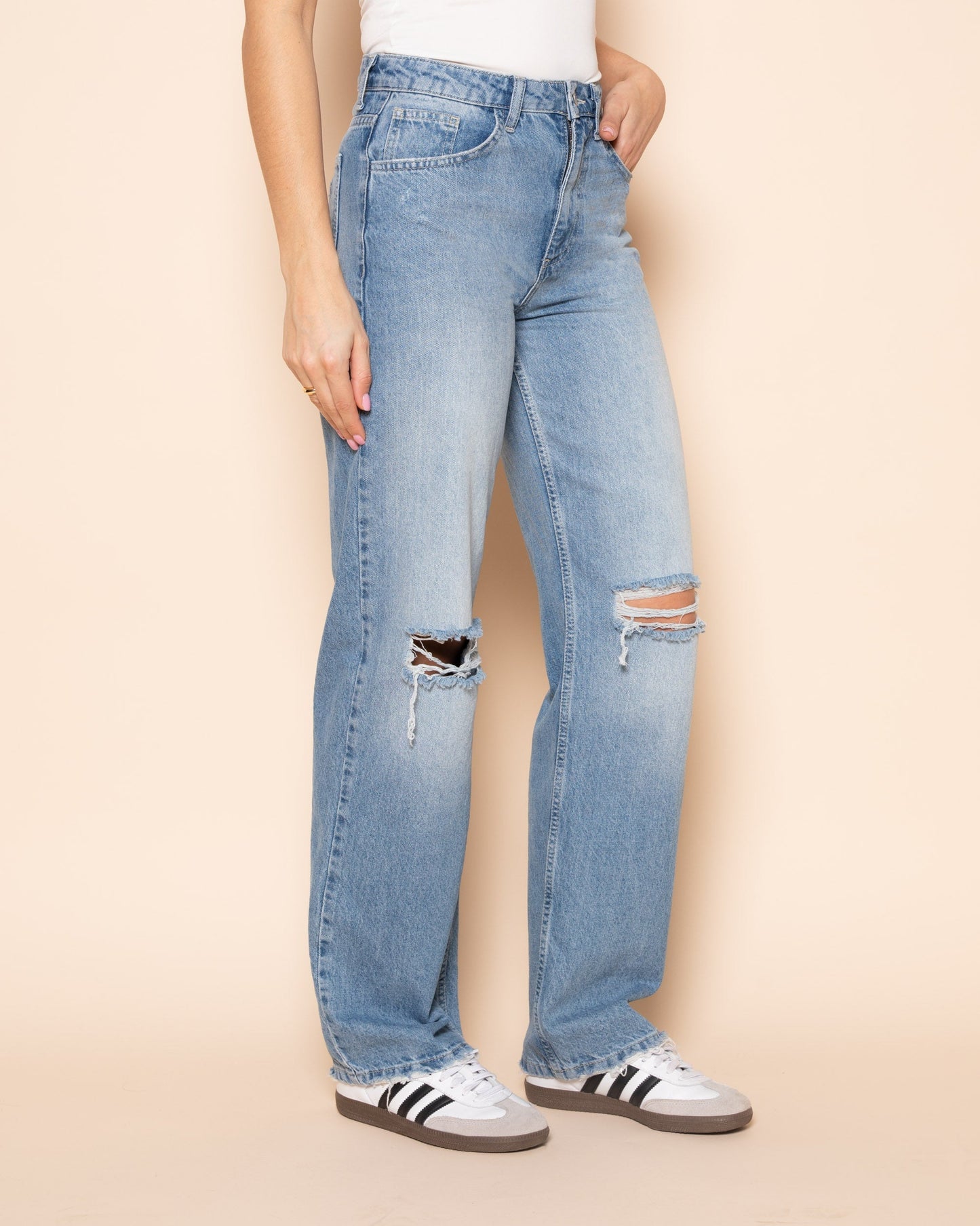 Jeans Pitres | straight ripped