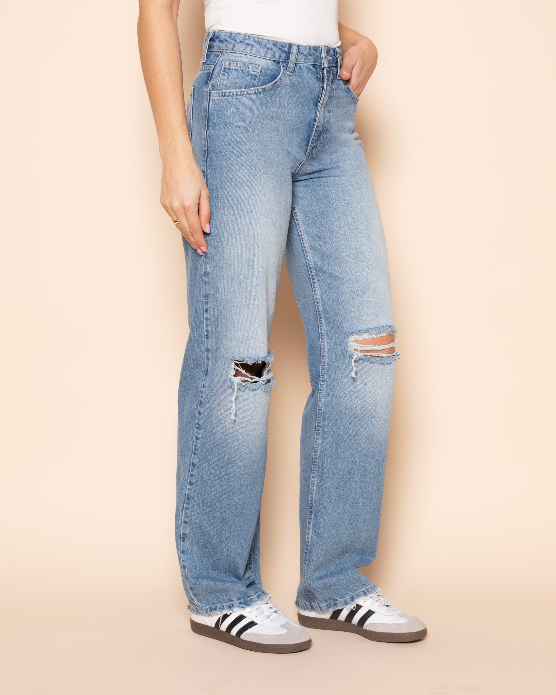 Jeans Pitres | straight ripped