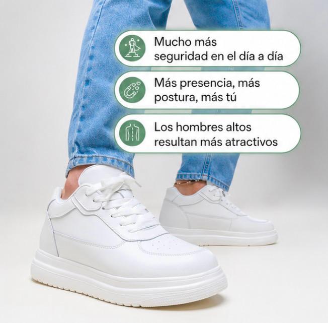 Aurea | Zapatillas elevadoras (+6cm, +8cm o +10cm)