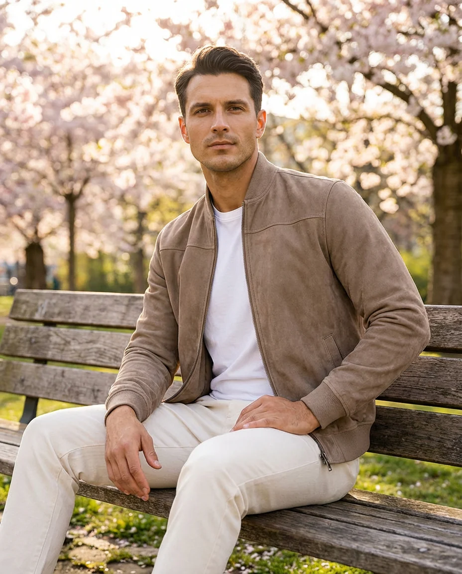 Adrian | Chaqueta bomber estilo moderno