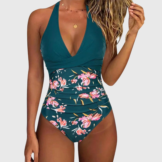 Valentina — Bañador Floral de Una Pieza