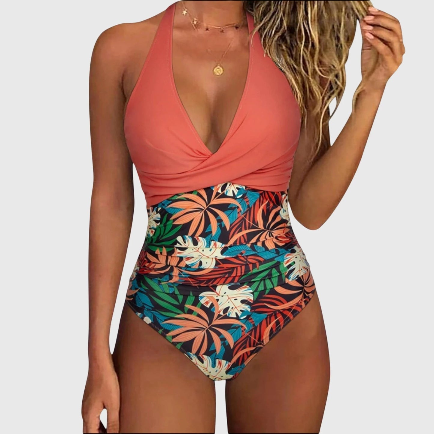 Valentina — Bañador Floral de Una Pieza