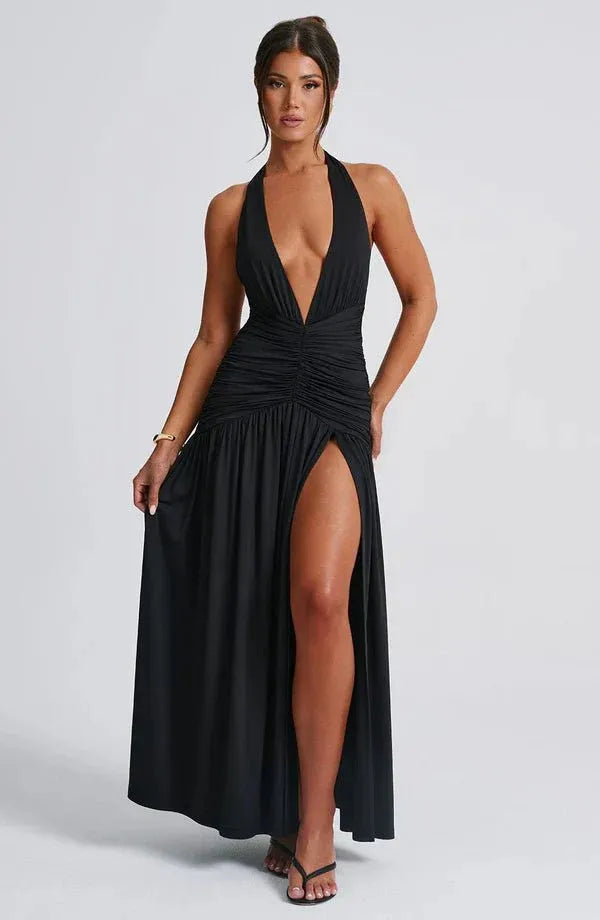 Luana | Vestido drapeado