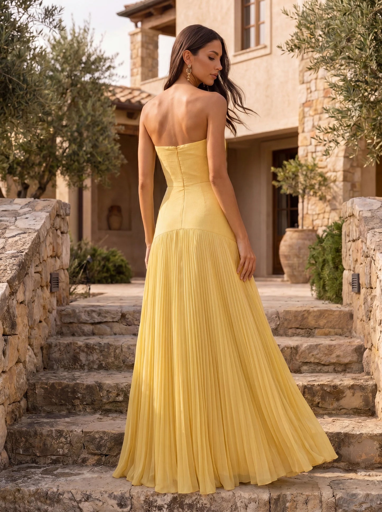 Chiara | Vestido plisado