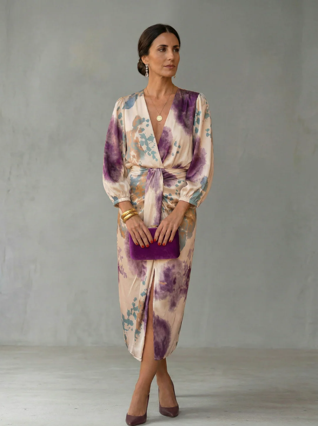 Eva | Vestido escote en V